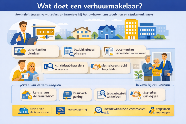 Wat doet een verhuurmakelaar